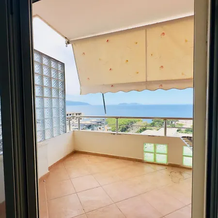 - Sea-view Double Bedroom With Panoramic Terrace By Ggpremiumstays 아파트 Vlorë